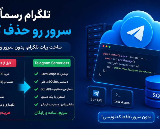 ساخت ربات تلگرام بدون سرور؛ معرفی قابلیت جدید Serverless تلگرام