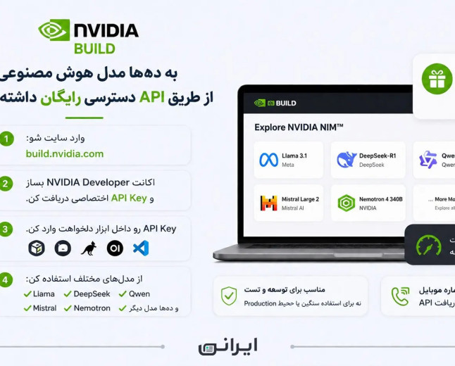 آموزش استفاده رایگان از API مدل‌های هوش مصنوعی 