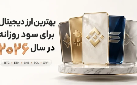 بهترین ارز دیجیتال برای سود روزانه در 2026 + راهنمای کامل